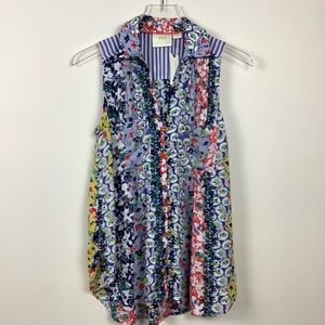 Maeve by Anthropology sleeveless blouse